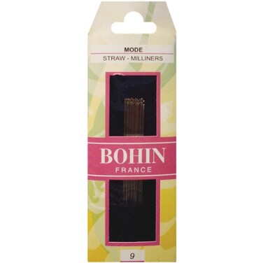 Bohin Milliners Hand Needles Size 9 15 Per Package