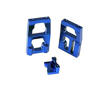 Redcat Racing Aluminum Futaba Servo Mount Blue Vehicle