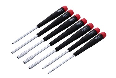 Wiha 26592 Nut Driver Set With Precision Handle Metric 7 Piece