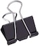 Universal UNV10210 Binder Clips  Medium BlackSilver 1 Dozen