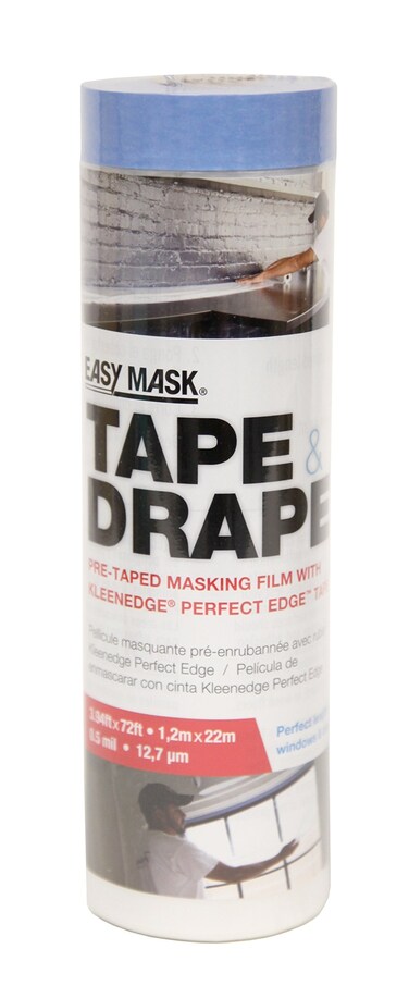 Trimaco 949560 12m x 22m Clear Tape  Drape 72 Foot