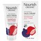 Nourish Organic Face Cream Pomegranate Acai  Argan  Ultra Hydrating Formula with Aloe Vera  Green Tea Extract 17 Oz  Washable Cotton Round