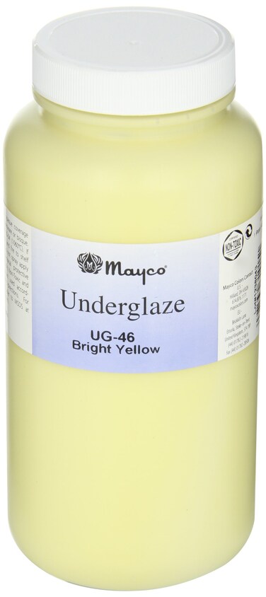 Sax True Flow Underglaze Bright Yellow 1 Pint