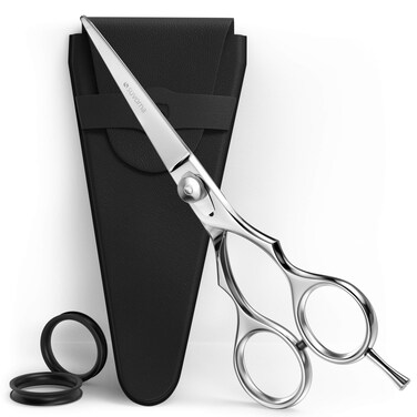 Suvorna Hair Scissors  Shears for Hair Cutting  Hair Cutting Scissors Professional Scissors for Barbers Salons Hairdressers  Made of 65 Japanese Stainless Steel and Extremely Razor Sharp Edge