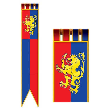 Beistle Jointed Medieval PullDown Cutout