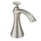 Moen S3946SRS Transitional Deck Mounted Kitchen Soap Dispenser with Above the Sink Refillable Bottle Spot Resist Stainless