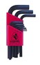 Bondhus 12299 Set of 9 Hex Lwrenches Short Length sizes 1510mm