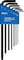 EKLIND 13607 BallHexL Key allen wrench  7pc set Metric MM sizes 156 Long series