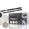 bellapierre Get the Look Kit  Mineral Shimmer Powder Makeup Base and Brush Set  7 Beautiful Looks  NonToxic and Paraben Free  Oil and Cruelty Free  Long Lasting Formulas  Smokey Eyes