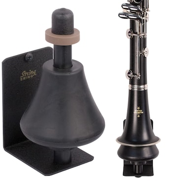 String Swing Clarinet Holder for Flat Wall Mount HH13FW
