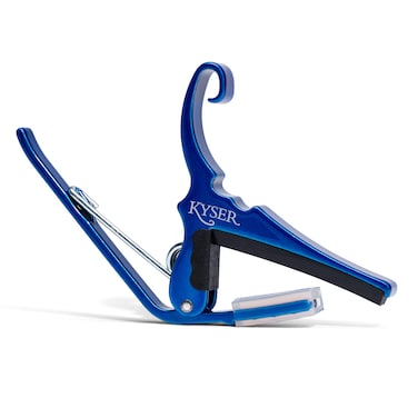 Kyser QuickChange Guitar Capo for 6string acoustic guitars Blue KG6UA