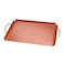 Outset QN71 Large Grill Grid with Handles Copper NonStick