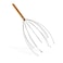 Body Back Scalp Massager Head Scratcher Manual Head Massager for Stress Relief Relaxing Scalp Scratcher Tingler for Gentle Hair Stimulation 1 Pack Color Varies