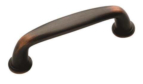 Amerock  Cabinet Pull  Oil Rubbed Bronze  334 inch 96 mm Center to Center  Kane  1 Pack  Drawer Pull  Drawer Handle  Cabinet Hardware