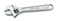 SK Tools USA 10 Adjustable Chrome Wrench 118 Jaw Capacity  8010