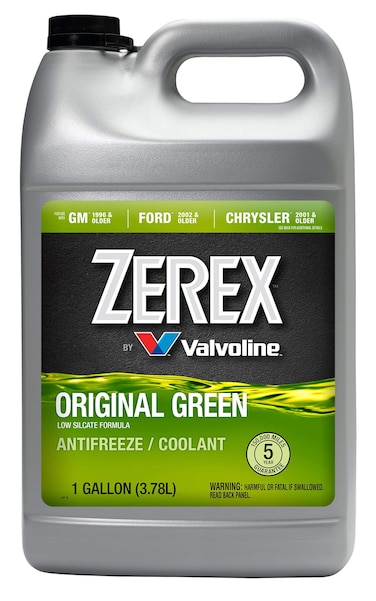 Zerex Original Green Low Silicate Concentrate AntifreezeCoolant 1 GA 128 Fl Oz Pack of 1