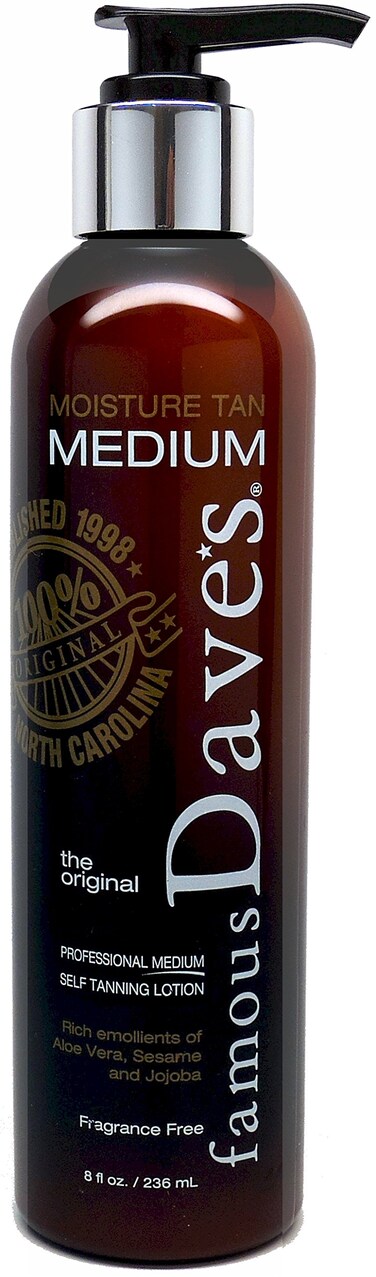 Self Tanner Sunless Tanning Lotion Fair to Medium Skin Tones Sunless Cream StreakFree Moisturizing Self Tanning with 8 fl oz Natural QuickDrying Results Original Proven Formula