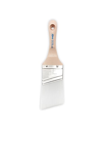 Zibra Precision Detail Paint Brush Pro Grade Angled for Cutting in Trim and Furniture 2inch