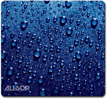 Allsop Mouse Pad Raindrop  Blue 30182 85 x 8