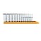 GEARWRENCH 13 Pc 14 Drive 6 Pt Socket Set Deep Metric  80304