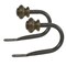 Beme International Urn Holdback Pair 55 x 15 x 4 inches Brown
