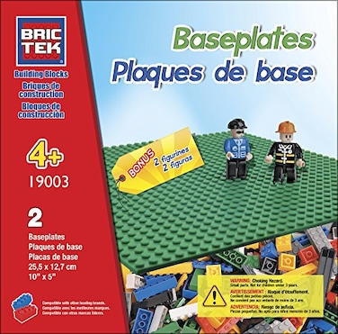 Brictek Baseplates  2 pcs