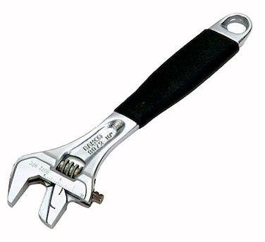 Bahco 9071RPC 1116Inch Jaw Capacity 8Inch Two in One Adjustable Pipe Wrench