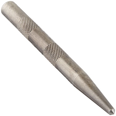 Mayhew Tools 24301 Knurled Center Punch 38 Black Oxide Finish