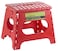 Greenco Super Strong Foldable Step Stool for Adults and Kids  11 in Height Holds up to 300 Lbred