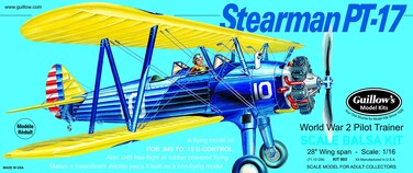Guillows Stearman PT17 Model Kit Navy Small