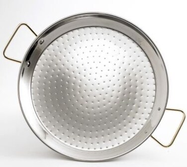 Garcima Stainless Steel Paella Pan 15 inches 38 cm