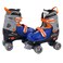 Chicago Boys Adjustable Quad Skate BlueSilver Medium