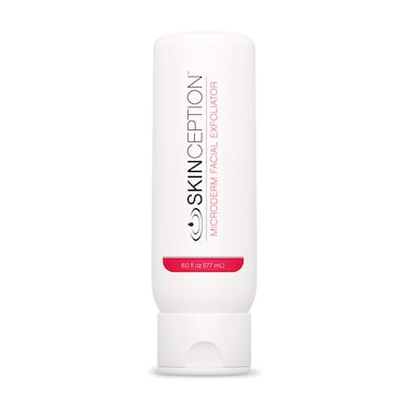 Microderm Facial Exfoliator AntiAging Exfoliating Skin Cleanser Cream by Skinception 4oz