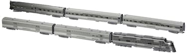 Kato USA Model Train Products CBQ EMD E5A Silver Streak Zephyr 6Unit Set