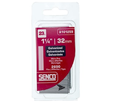 Senco A101259 23Gauge x 114Inch Electro Galvanized Headless Micropins