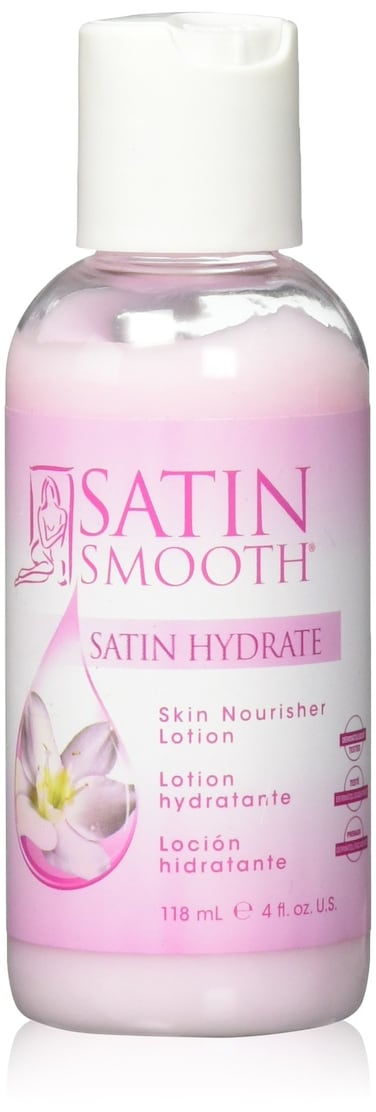 Satin Hydrate Skin Nourisher Lotion Post Waxing Treatment Daily Moisturizer 4 oz