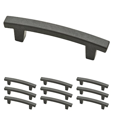 Franklin Brass P29519KSIB Pierce Kitchen or Furniture Cabinet Hardware Drawer Handle Pull 3 76mm Soft Iron 10 Count