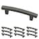 Franklin Brass P29519KSIB Pierce Kitchen or Furniture Cabinet Hardware Drawer Handle Pull 3 76mm Soft Iron 10 Count