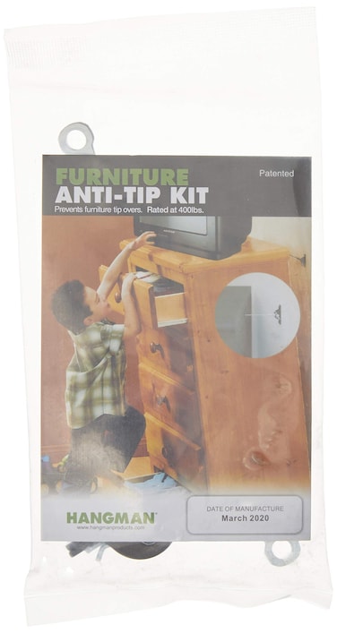 HANGMAN Products TK4004 Furniture AntiTip Kit