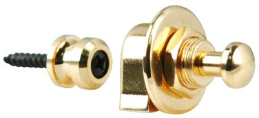 Grover Gold Strap Lock GP800G
