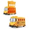 Robocar Poli Toys School B Carrying Case 2in1 School Bus Toy Car Transporter Carrier Diecast Vehicle Storage  Transport Toys Kids for Ages 3 and up  Diecast not Included Only Carrier