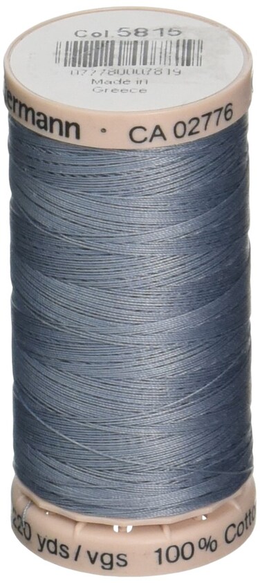 Gutermann Quilting Thread 200 M 220 Yds Lt Slate Blu 5815