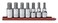 GEARWRENCH 7 Pc 12 Drive Hex Bit Socket Set SAE  80721