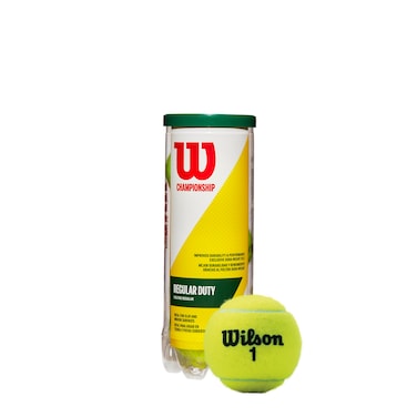 WILSON Championship Tennis Balls  Regular Duty Single Can 3 Balls