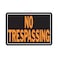 HyKo Products HY KO804 Aluminum Sign 925 x 14 OrangeBlack