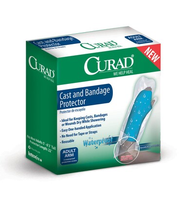 Curad Cast and Bandage Protector Adult Arm Waterproof 2 Count