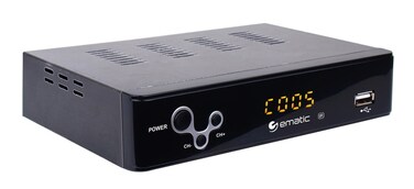 Digital Converter Ematic Digital TV Converter Box with Recording Playback  Parental Controls  AT103B