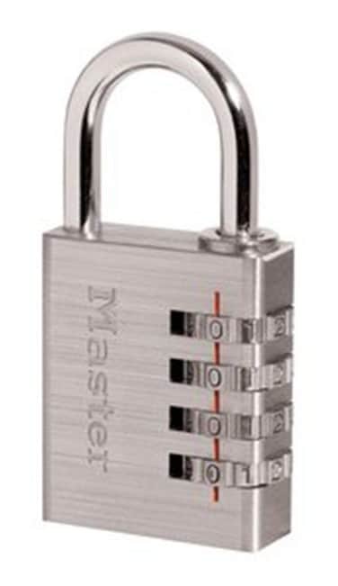 Master Lock 643D Set Your Own Combination Padlock 1 Pack Silver
