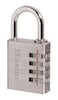 Master Lock 643D Set Your Own Combination Padlock 1 Pack Silver