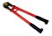 Olympia Tools 18 Heavy Duty Bolt Cutter with Drop Forged Alloy Steel and Ergonomic Grip Rubber Handles for for Cutting Fence Steel Wire Chain Screws Rivet